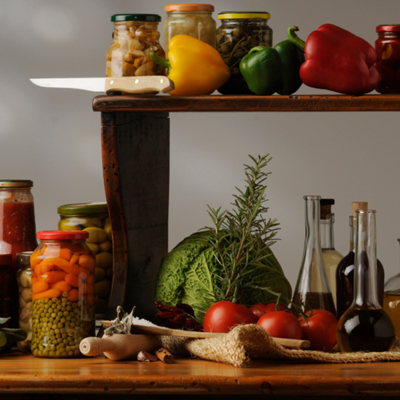 olio, aceto, sughi e altri condimenti